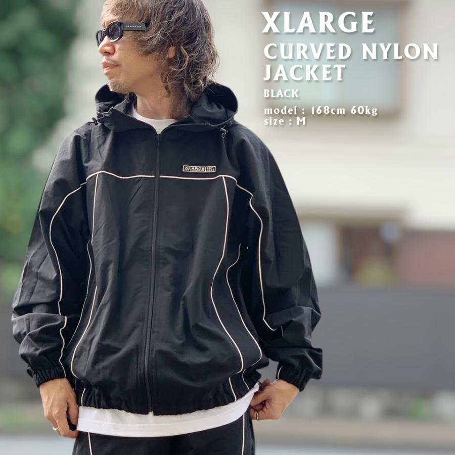 XLARGE（エクストラ ラージ） ナイロンジャケット CURVED NYLON JACKET