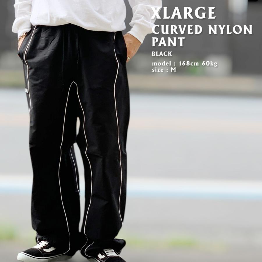 XLARGE（エクストラ ラージ） ナイロンパンツ CURVED NYLON PANTS