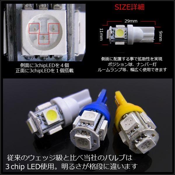 T10 ポジション球 カワサキ ZX-10R ZXT00C ZXT00D ZXT00E ZXT00F LED ポジション球