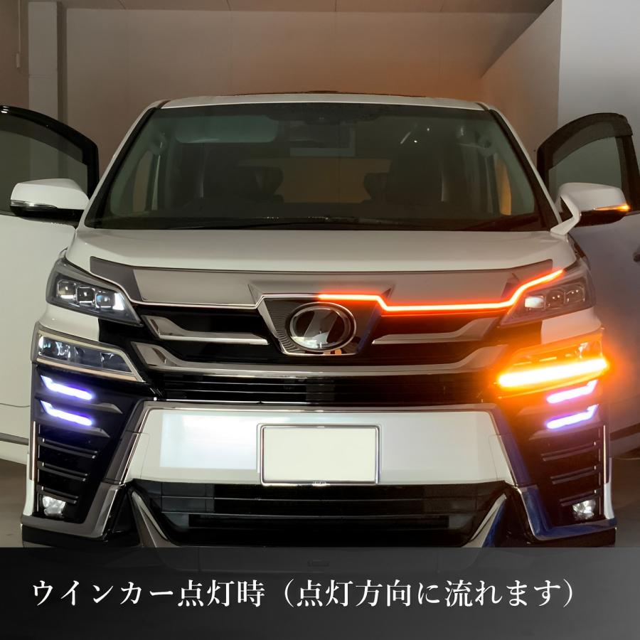 スペーシアベース MK33V テープライト LED 車 シーケンシャル デイ