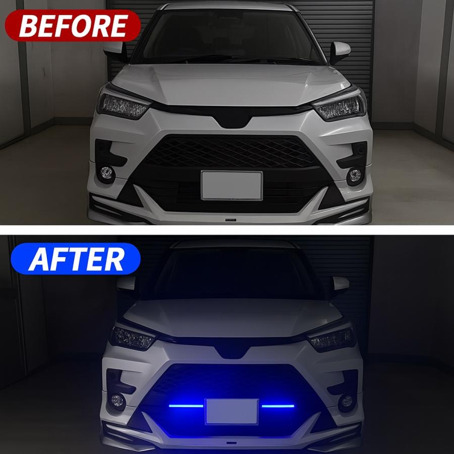 LED デイライト スイッチ セット ON/OFF切替 トヨタBタイプ ホワイト