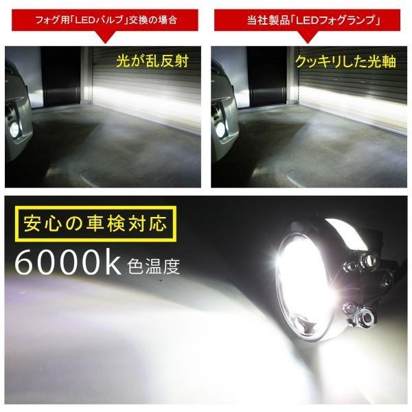 ハリアー60系 LEDフォグランプ 社会的単位 後後ばらい 映写機 6000K