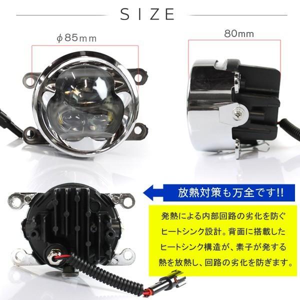 ホンダ LEDフォグランプ ユニット 後付け プロジェクター 6000K ホンダ LEDフォグランプ ユニット 後付け プロジェクター 6000K