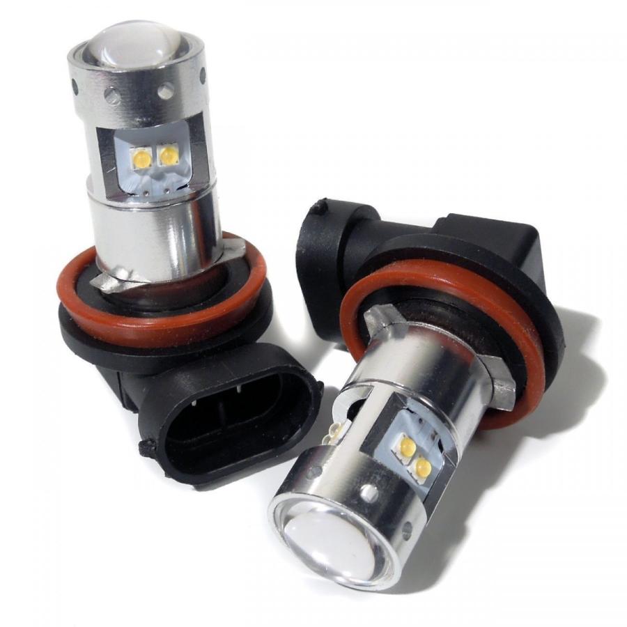 オデッセイRC LEDフォグランプ 40W JAP製 フォグライト H8 バルブ