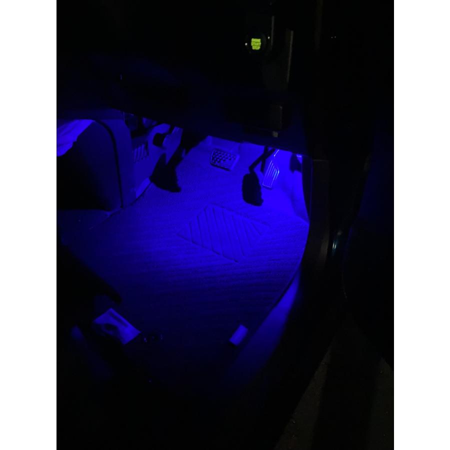 クラウン220系 フットランプ LED 汎用 フットライト 足元ライト ピンク アイスブルー レッド ホワイト ブルー インナーランプ ルームランプ 純正交換 1個｜mr1｜09