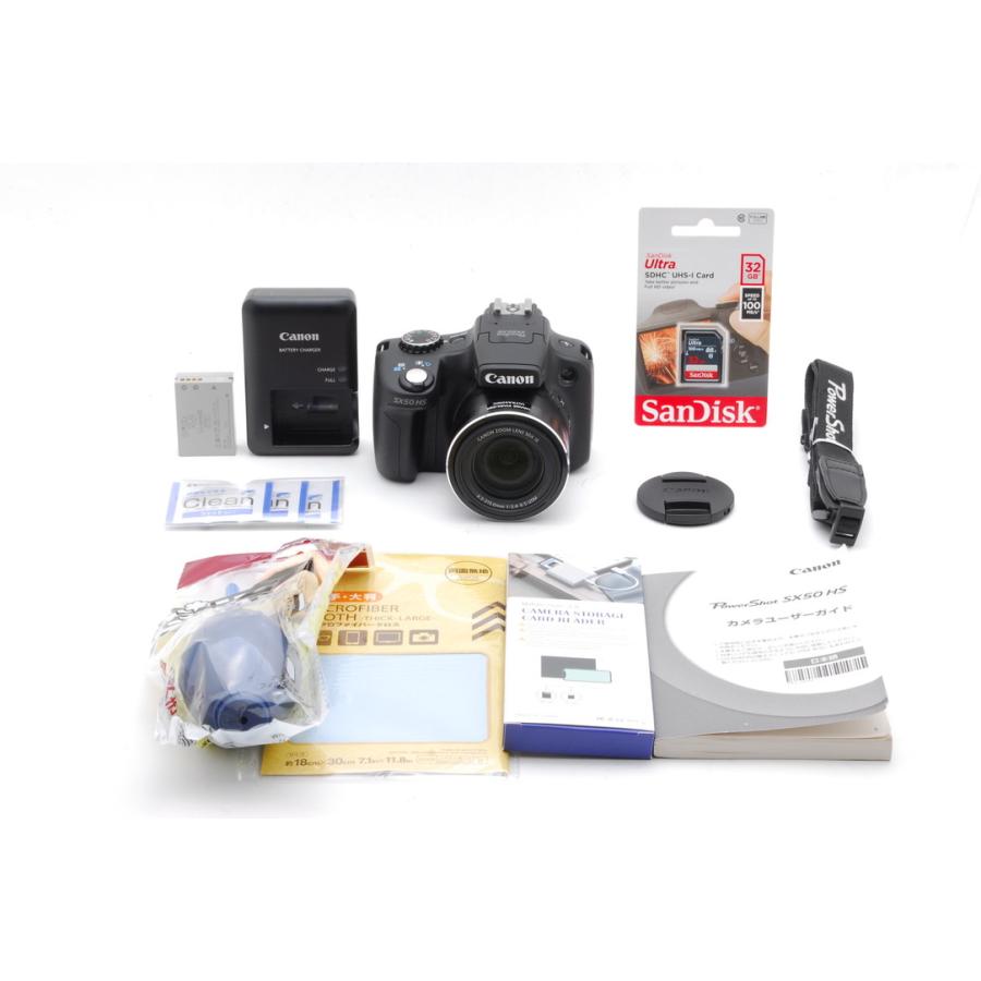 PowerShot SXシリーズ Canon キヤノン SX50 HS 新品SD32GB付き iPhone