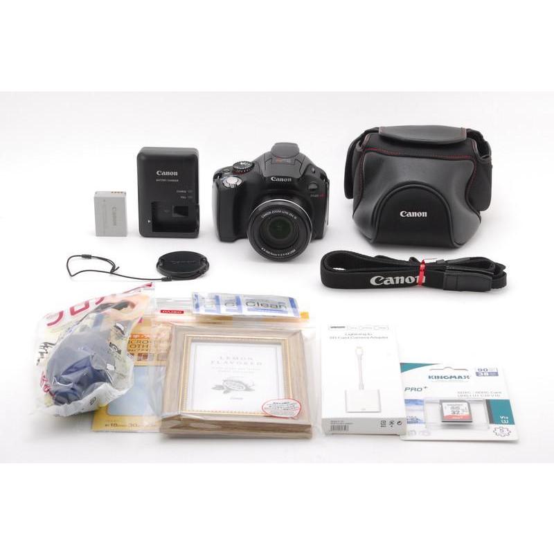 PowerShot SXシリーズ Canon キヤノン SX40 HS 新品SD32GB付き