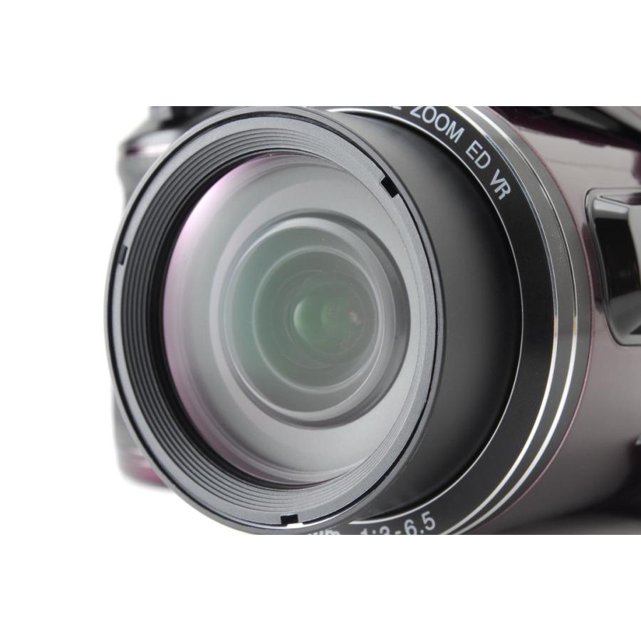 COOLPIX B Nikon ニコン B500 プラム 新品SD32GB付き : 山ウサギカメラ