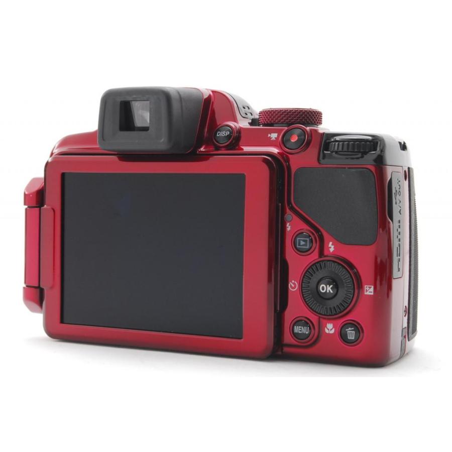 COOLPIX P Nikon ニコン P520 レッド 新品SD32GB付き iPhone転送 : 山
