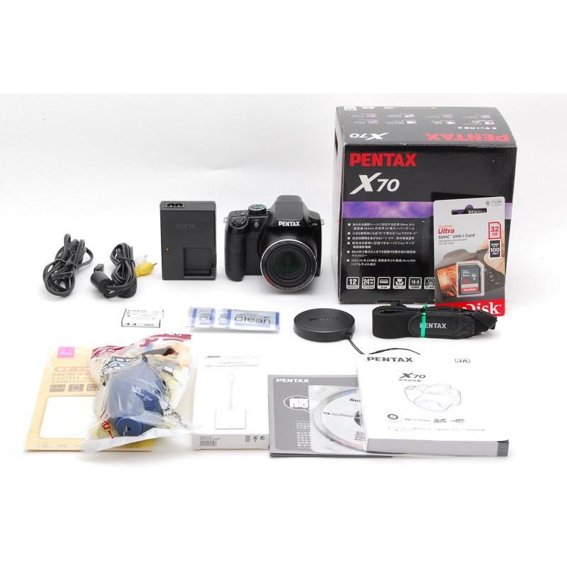 PENTAX X70 デジカメ スマホ転送OK 美品 a5074 PENTAX X70❤️運動会や野球撮影に❤️超望遠624mm❤️スマホに
