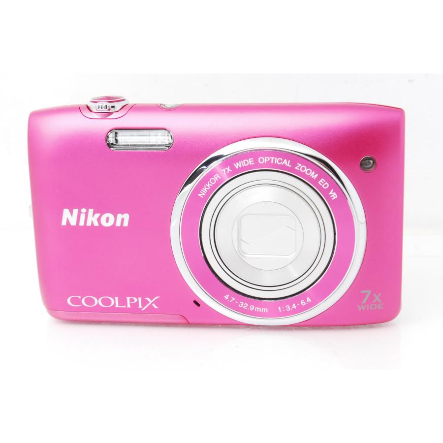 Nikon ニコン COOLPIX S3500 ストロベリーピンク | COOLPIX S | 01