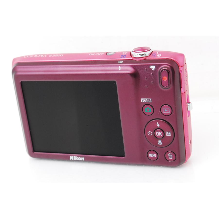Nikon ニコン COOLPIX S3500 ストロベリーピンク | COOLPIX S | 02