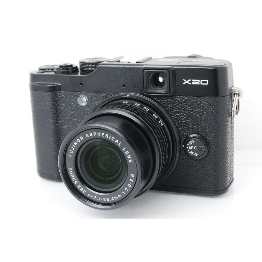 FUJIFILM 富士フイルム X20 ブラック | FUJIFILM