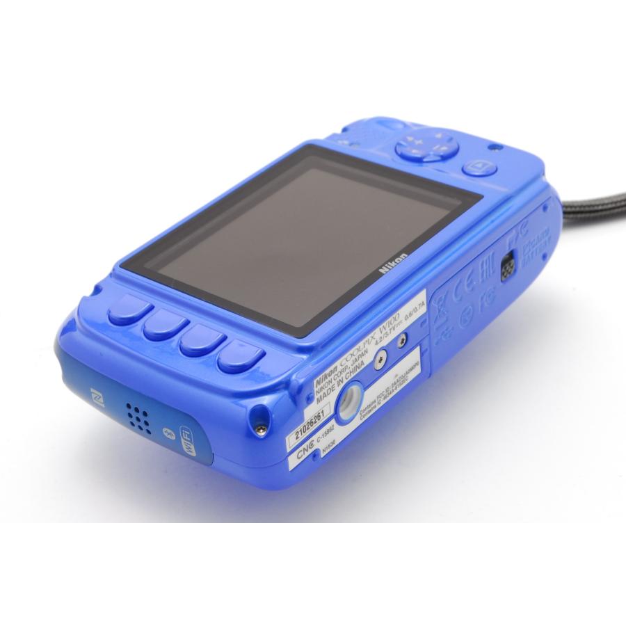 3311 【デジカメ】Nikon ニコン COOLPIX W100 ブルー Amazon | Nikon デジタルカメラ COOLPIX W100 防水 W100BL