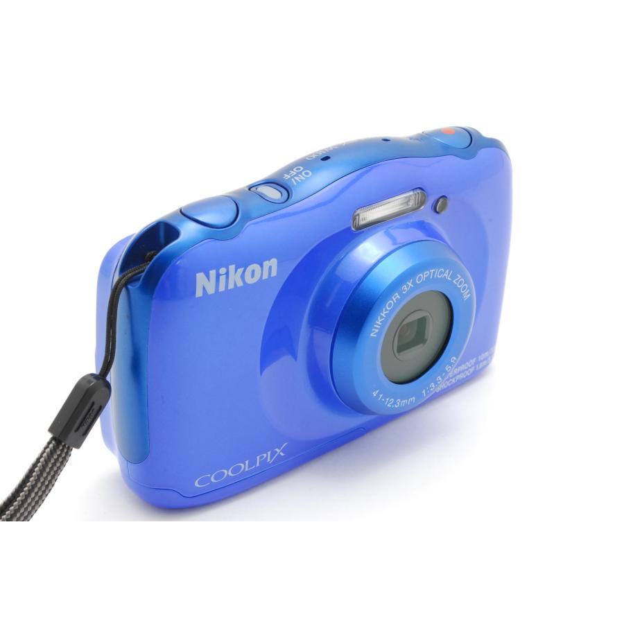 COOLPIX W Nikon ニコン W100 ブルー 新品SD32GB付き : 山ウサギ