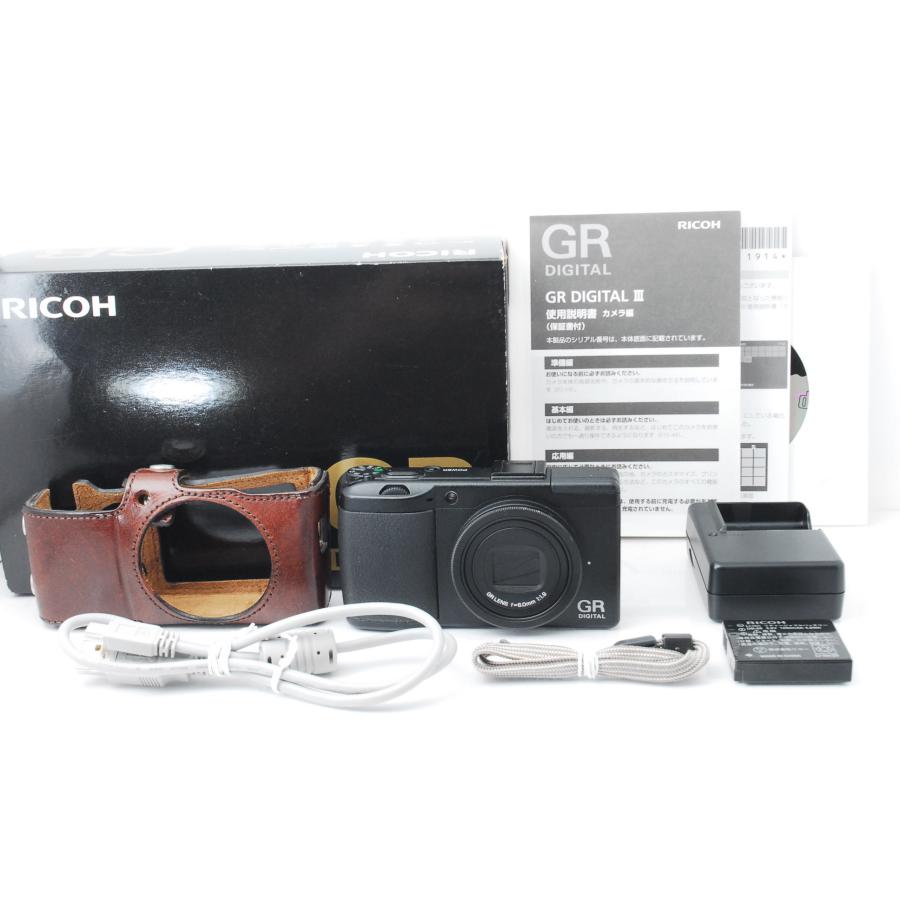 リコー RICOH GR DIGITAL III 元箱付 デジタルカメラ リコー（RICOH） 在庫あり【送料無料】リコー デジタルカメラ GR3 GR