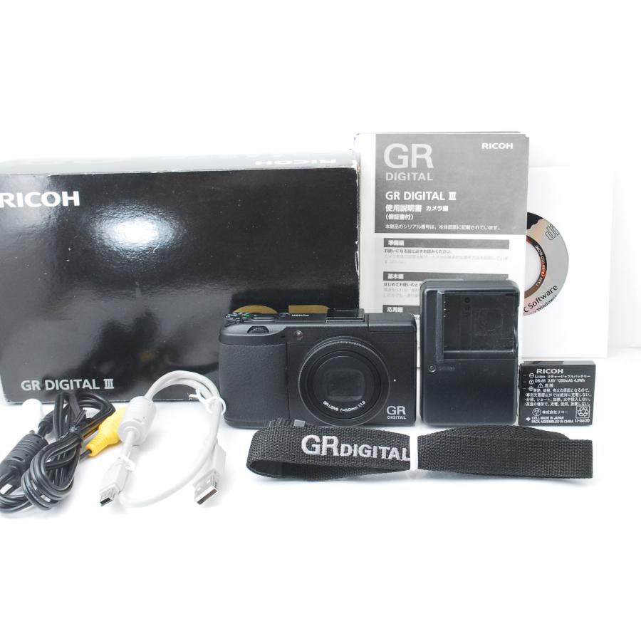 RICOH GR リコー DIGITAL III 元箱付き : 山ウサギカメラ - 通販