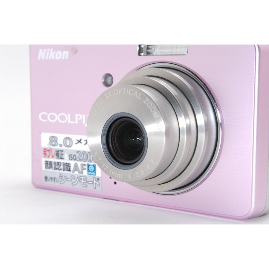 COOLPIX S Nikon ニコン S520 ピンク サクラ 新品SD32GB付き : 山