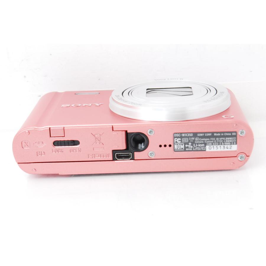 SONY ソニー DSC-WX350 ピンク | サイバーショット WXシリーズ | 03