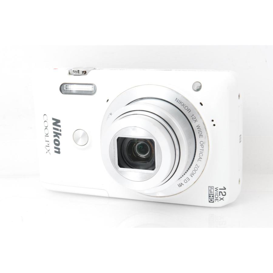【美品】ニコン Nikon カメラ COOLPIXS6900 ナチュラルホワイト Amazon | Nikon デジタルカメラ COOLPIX (クールピクス) S8200