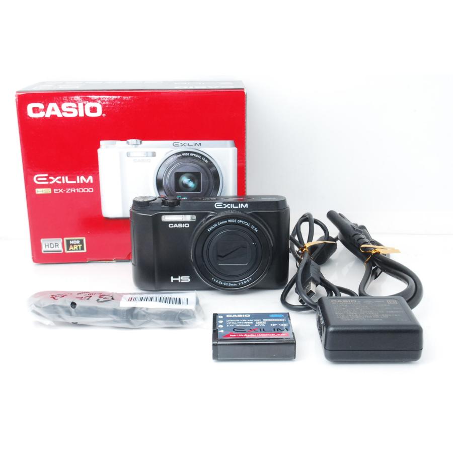 HIGH SPEED EXILIM CASIO カシオ EX-ZR1000 ブラック エクシリム