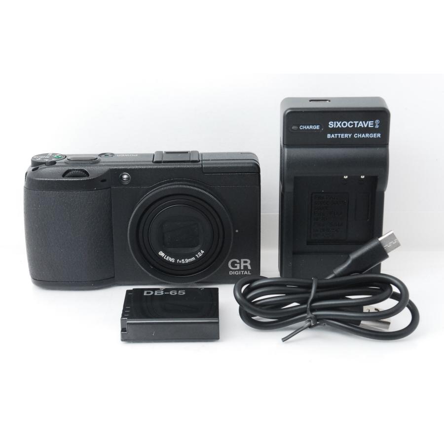 【ショット数わずか2回】 RICOH リコー GR DIGITAL II カメラ RICOH GR リコー DIGITAL II ショット数514回 : 山ウサギカメラ
