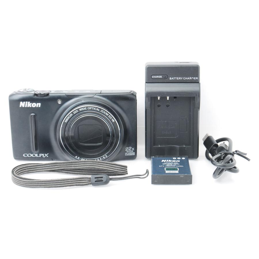 COOLPIX S Nikon ニコン S9500 マットブラック : 山ウサギカメラ