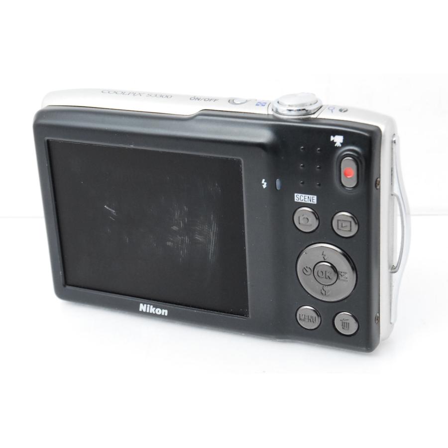 Nikon COOLPIX S3300 シルバー デジカメ COOLPIX S Nikon ニコン S3300 クリスタルシルバー : 山ウサギカメラ