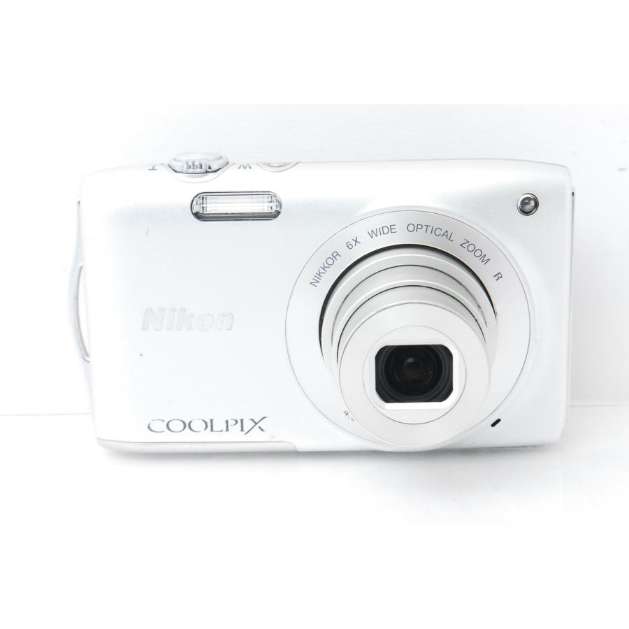 COOLPIX S Nikon ニコン S3300 クリスタルシルバー : 山ウサギカメラ
