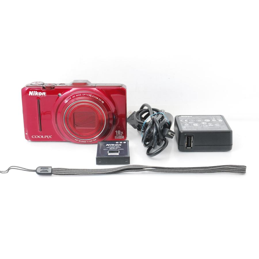 COOLPIX S Nikon ニコン S9300 インペリアルレッド : 山ウサギカメラ