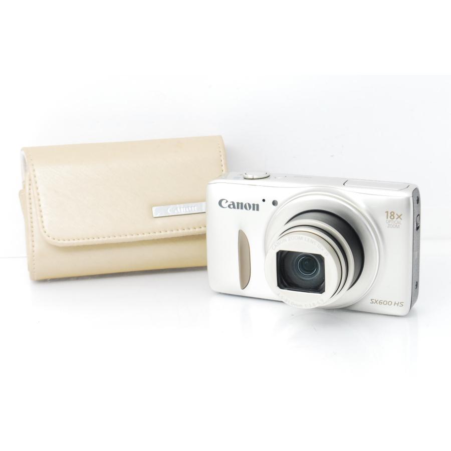 【美品】 Canon PowerShot SX600 HS デジカメ 箱付き PowerShot SXシリーズ Canon キヤノン SX600 HS ゴールド : 山ウサギ