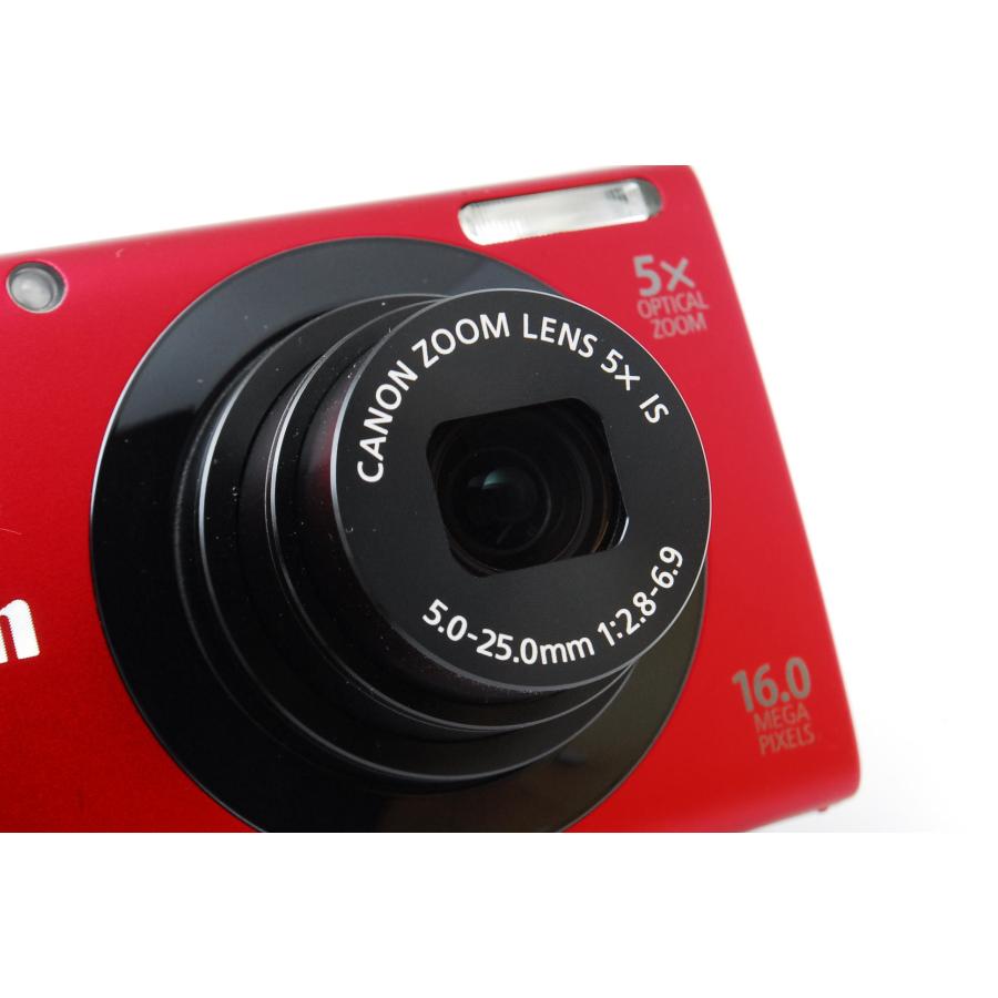 PowerShot Canon キヤノン A3400 IS レッド : 山ウサギカメラ - 通販
