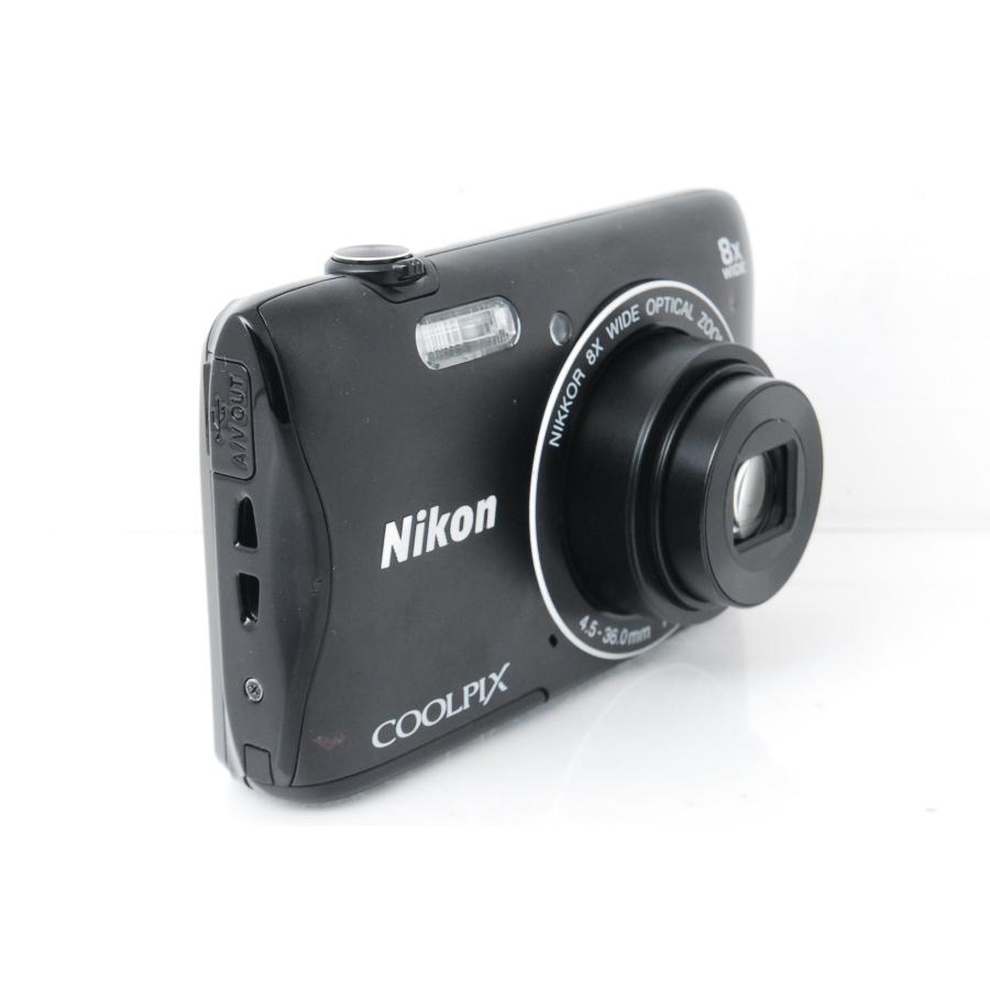 Nikon COOLPIX S3700 コンパクトデジタルカメラ　ブラック COOLPIX S Nikon ニコン S3700 ブラック : 山ウサギカメラ - 通販