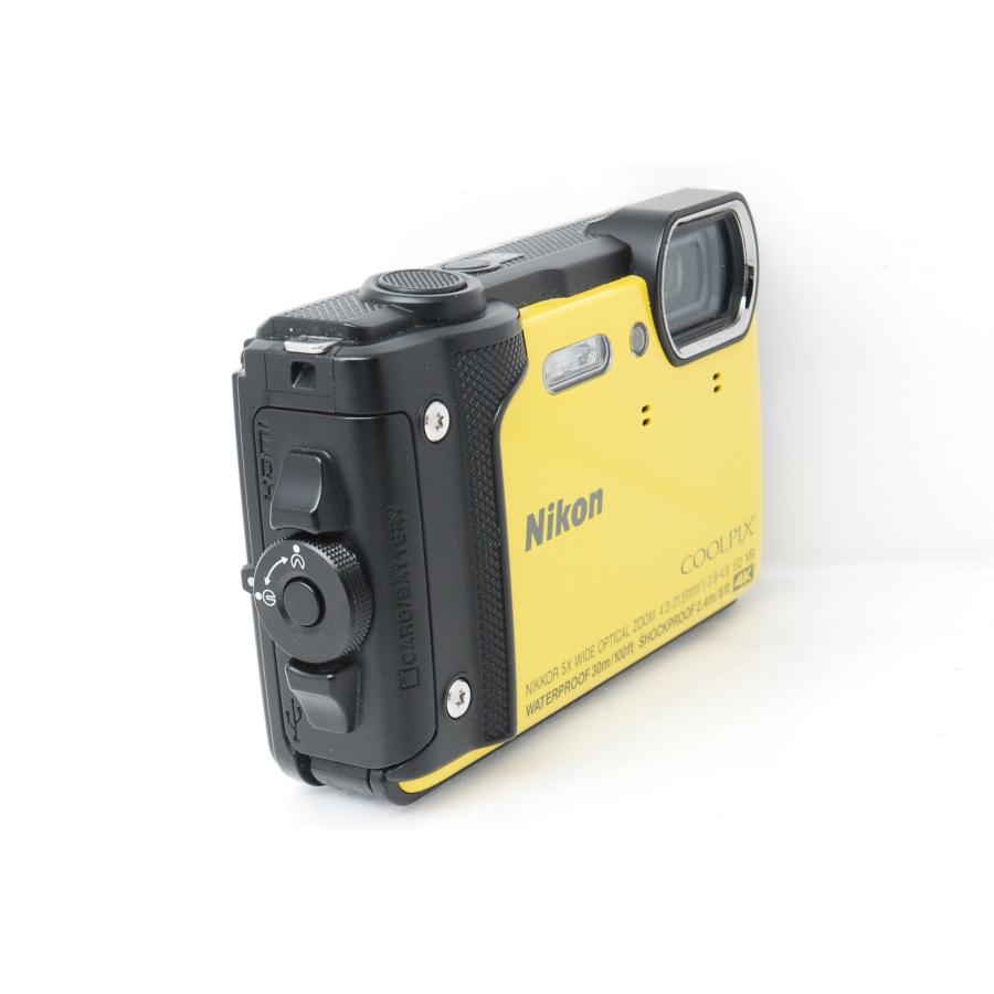 Nikon COOLPIX W300 コンパクトデジタルカメラ　防水　イエロー COOLPIX W Nikon ニコン W300 イエロー 防水カメラ : 山ウサギカメラ