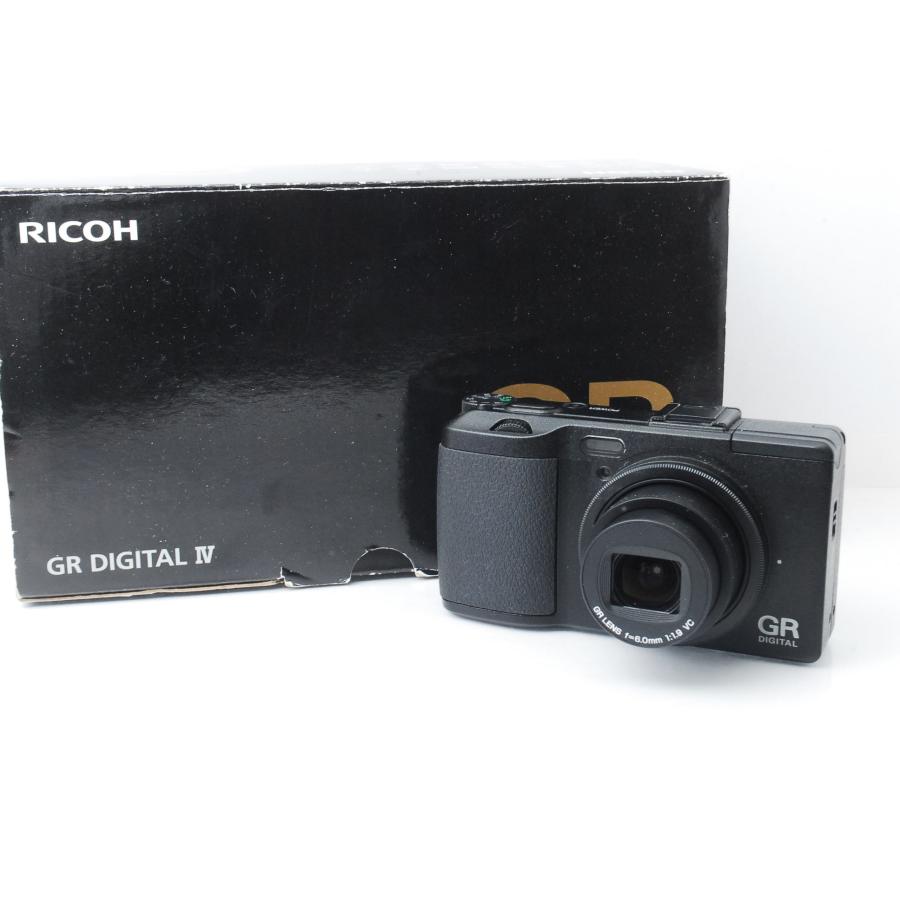 RICOH GR リコー DIGITAL IV ショット数1728回 元箱付き : 山ウサギ