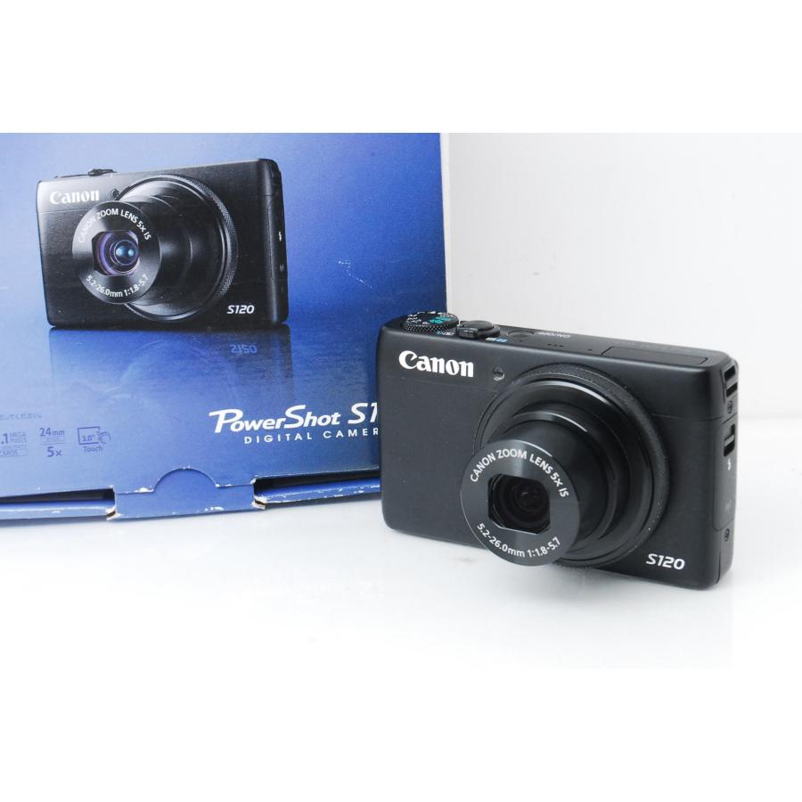 PowerShot Canon キヤノン S120 ブラック 123 : 山ウサギカメラ - 通販