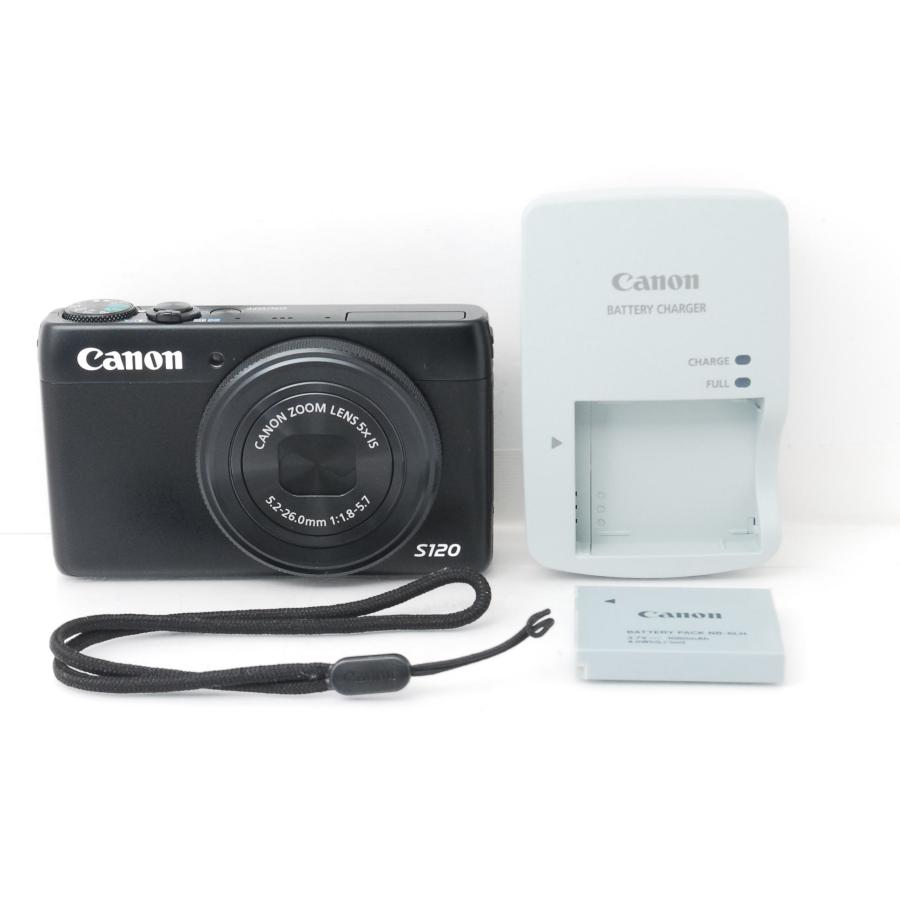 PowerShot Canon キヤノン S120 ブラック : 山ウサギカメラ - 通販