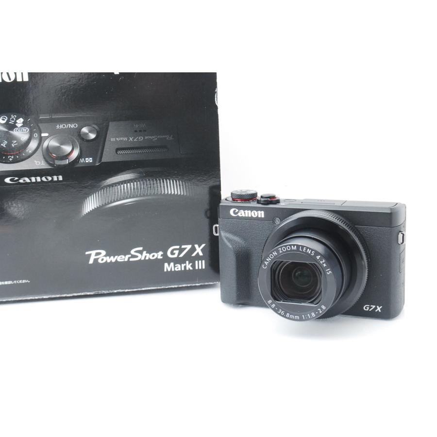 PowerShot Gシリーズ Canon キヤノン G7X Mark III ブラック : 山