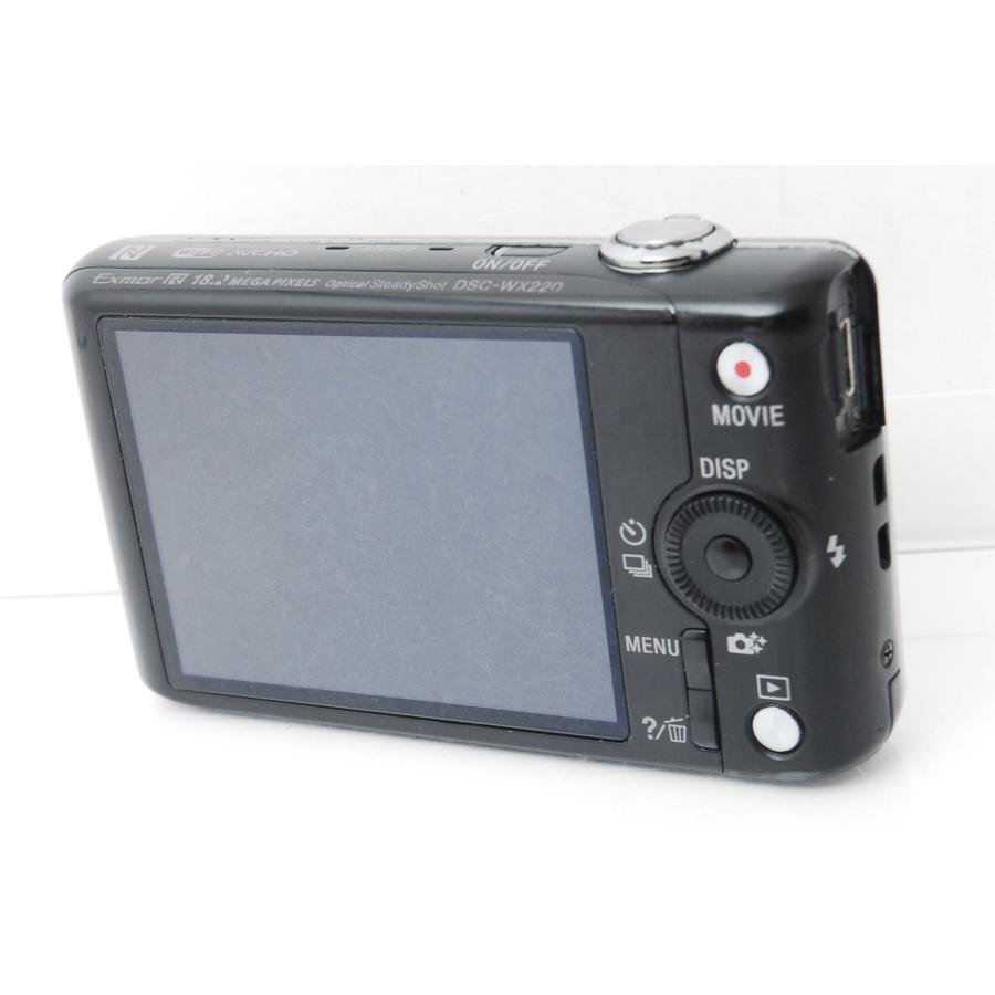 サイバーショット WXシリーズ SONY ソニー DSC-WX220 ブラック : 山