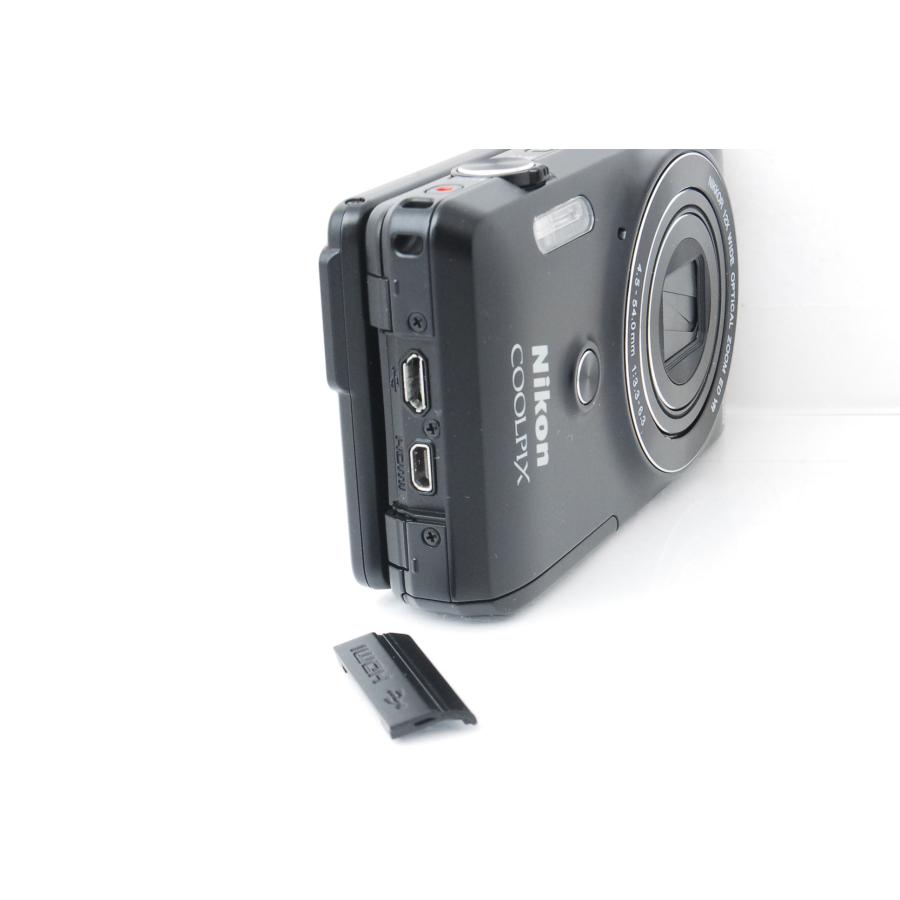 COOLPIX S Nikon ニコン S6900 リッチブラック : 山ウサギカメラ