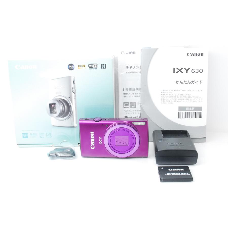 IXY Canon キヤノン 630 パープル : 山ウサギカメラ - 通販 - Yahoo