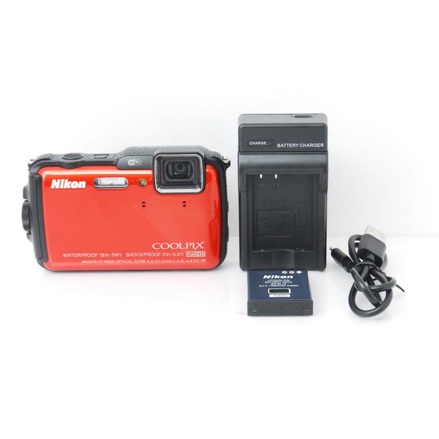 Nikon ニコン COOLPIX AW120 サンシャインオレンジ 防水カメラ | COOLPIX A | 09