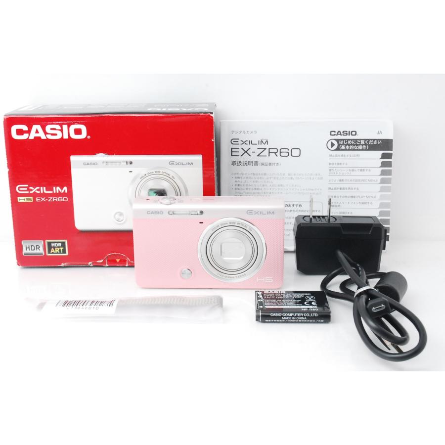HIGH SPEED EXILIM CASIO カシオ EX-ZR60 ピンク エクシリム : 山