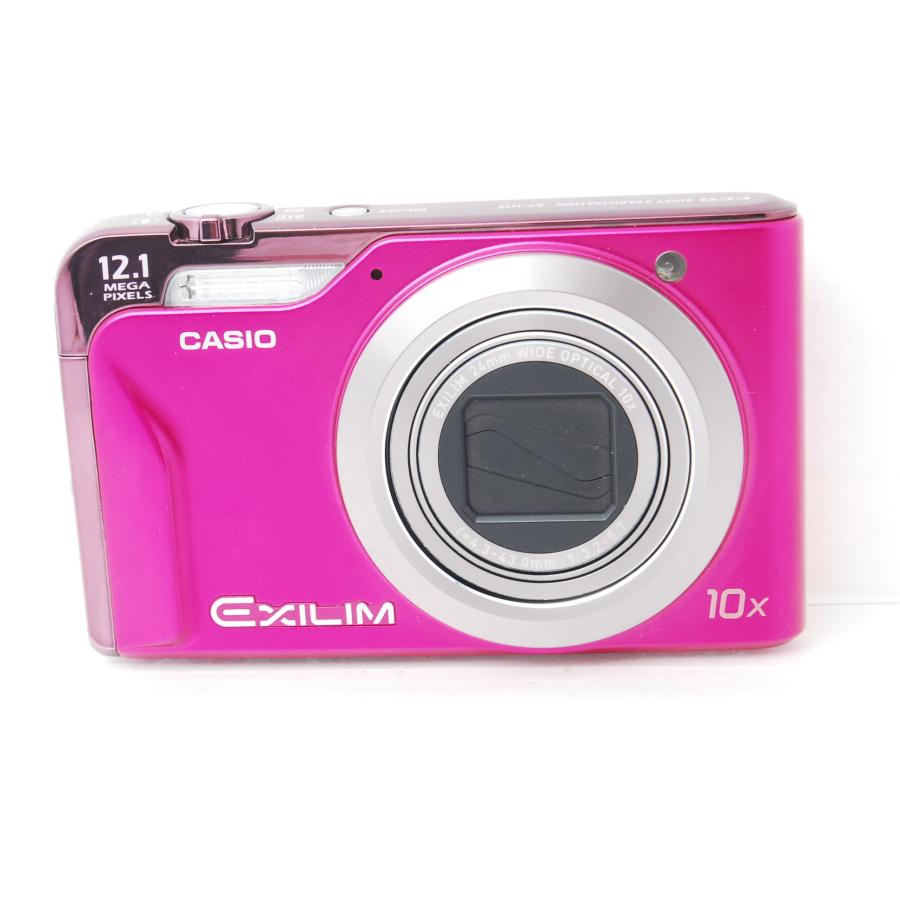 美品　CASIO　カシオ　 EXILIM EX-H10 エクシリム　ピンク EXILIM CASIO カシオ Hi-ZOOM EX-H10 ピンク : 山ウサギカメラ - 通販