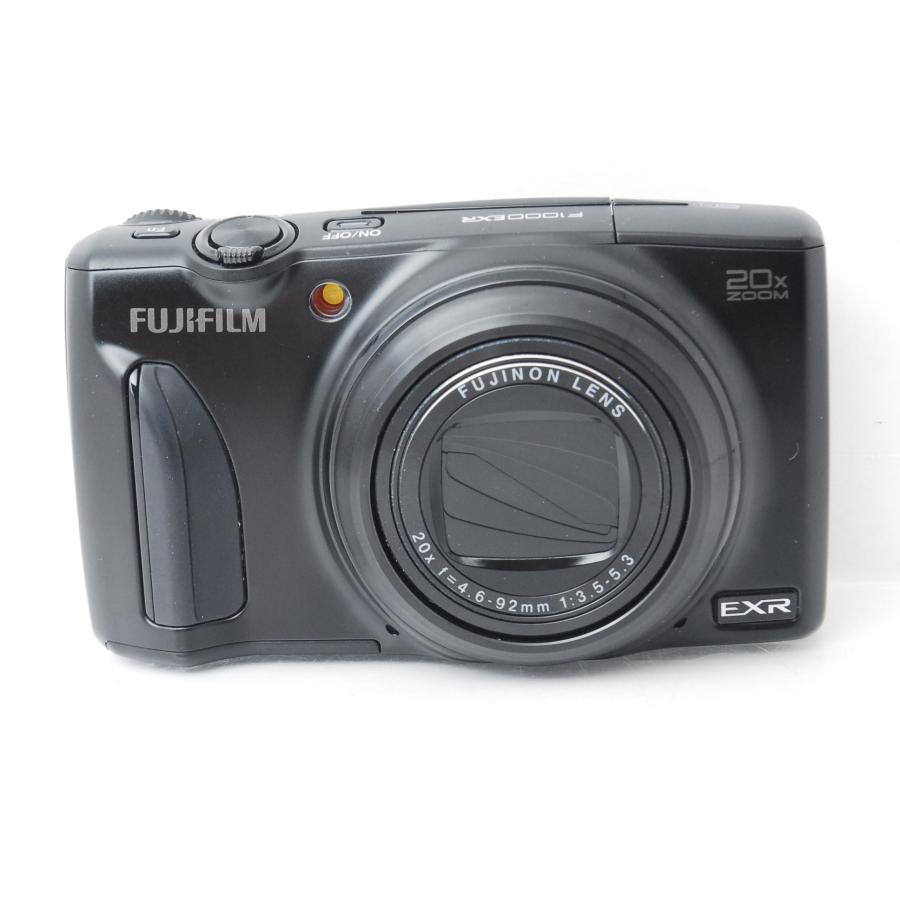 【美品】 FUJIFILM コンパクトデジタルカメラ F1000EXR ブラック FinePix Fシリーズ FUJIFILM 富士フイルム F1000EXR ブラック : 山