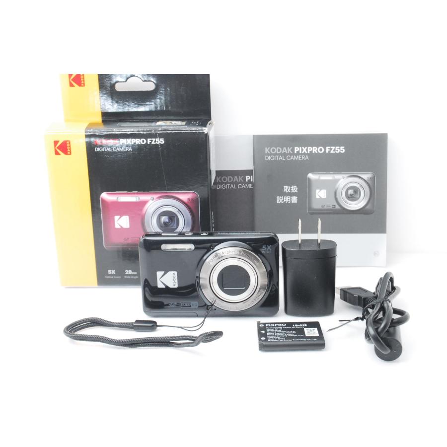 PIXPRO KODAK FZ55 ブラック コダック ピクスプロ : 山ウサギカメラ