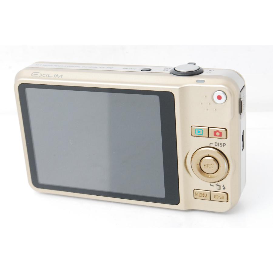 【美品】CASIO EXILIM EX-Z90 ゴールド EXILIM CASIO カシオ エクシリム EX-Z90 ゴールド : 山ウサギカメラ