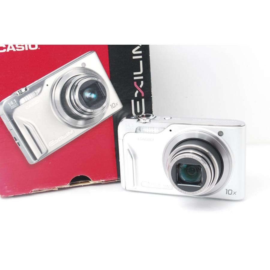 極美品　CASIO　カシオ　 EXILIM EX-H15 エクシリム　シルバー EXILIM CASIO カシオ Hi-ZOOM EX-H15 シルバー 123 : 山ウサギカメラ
