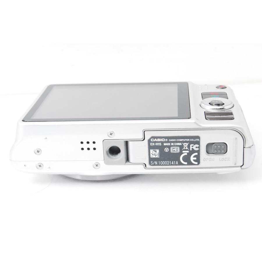 EXILIM CASIO カシオ Hi-ZOOM EX-H15 シルバー 123 : 山ウサギカメラ