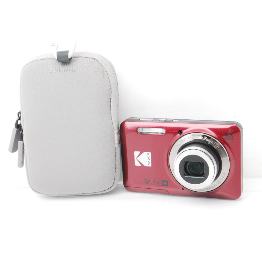 PIXPRO KODAK FZ55 レッド コダック ピクスプロ 123 : 山ウサギカメラ